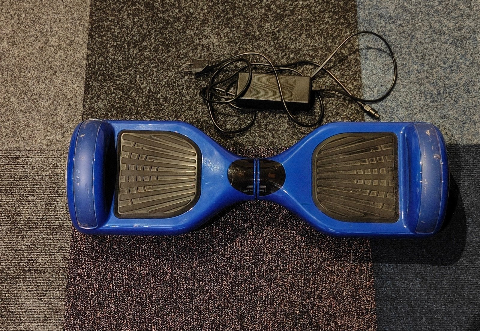 Blauwe Hoverboard met oplader, Ophalen