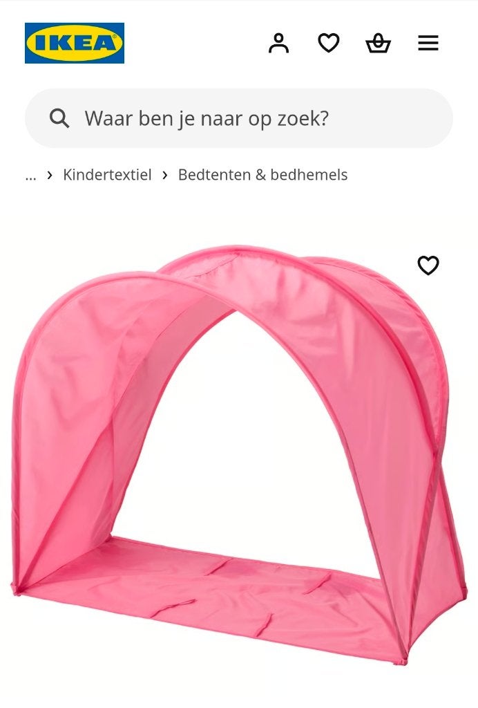 Bedtent, Ophalen, Overige typen, Zo goed als nieuw, IKEA