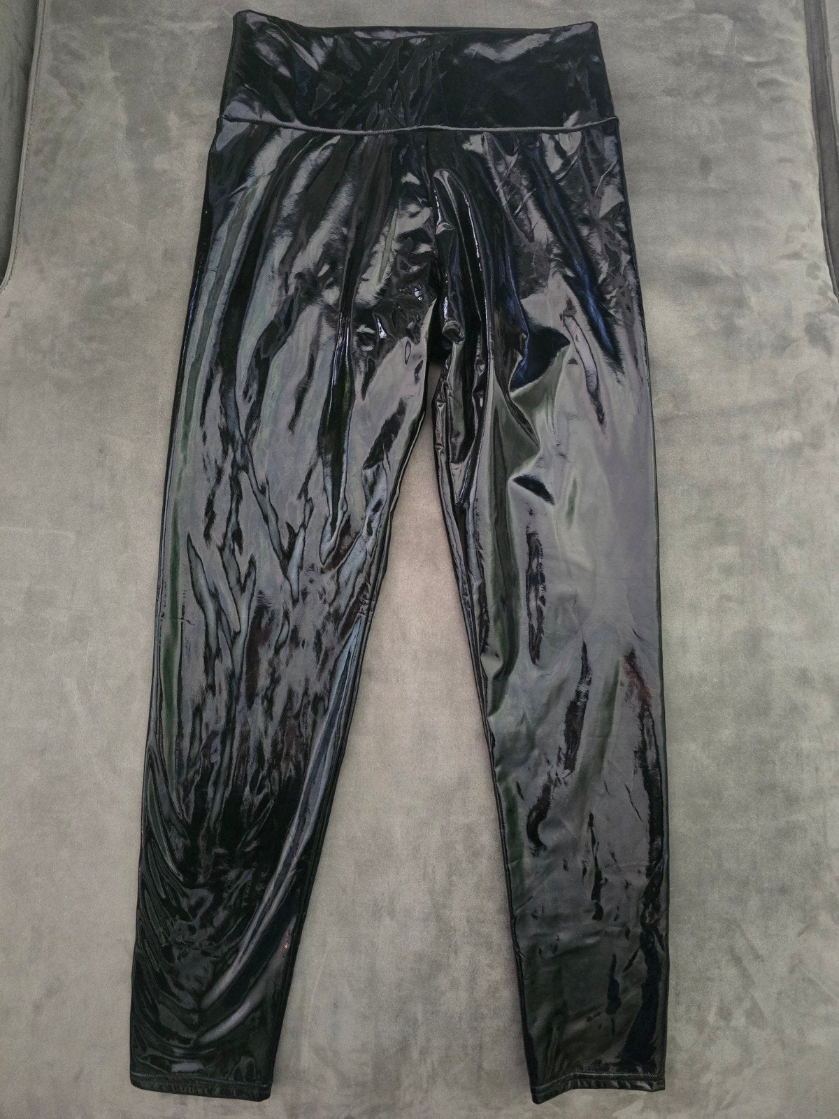 Zwarte glimmende legging - Maat M, Maat 38/40 (M), Verzenden, Zwart, Nieuw