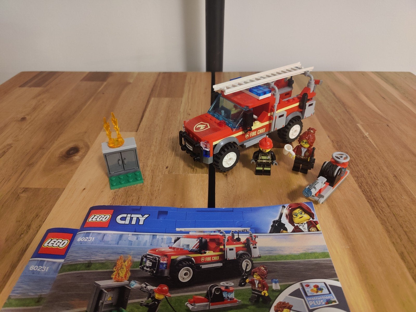 Lego 60231 brandweer auto, Ophalen of Verzenden, Gebruikt