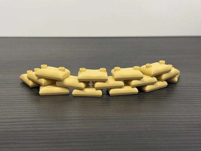 WW2 Brick Sandbags 15x – Diorama Accessories, Verzenden, Overige soorten, Overige gebieden, Miniatuur of Beeldje
