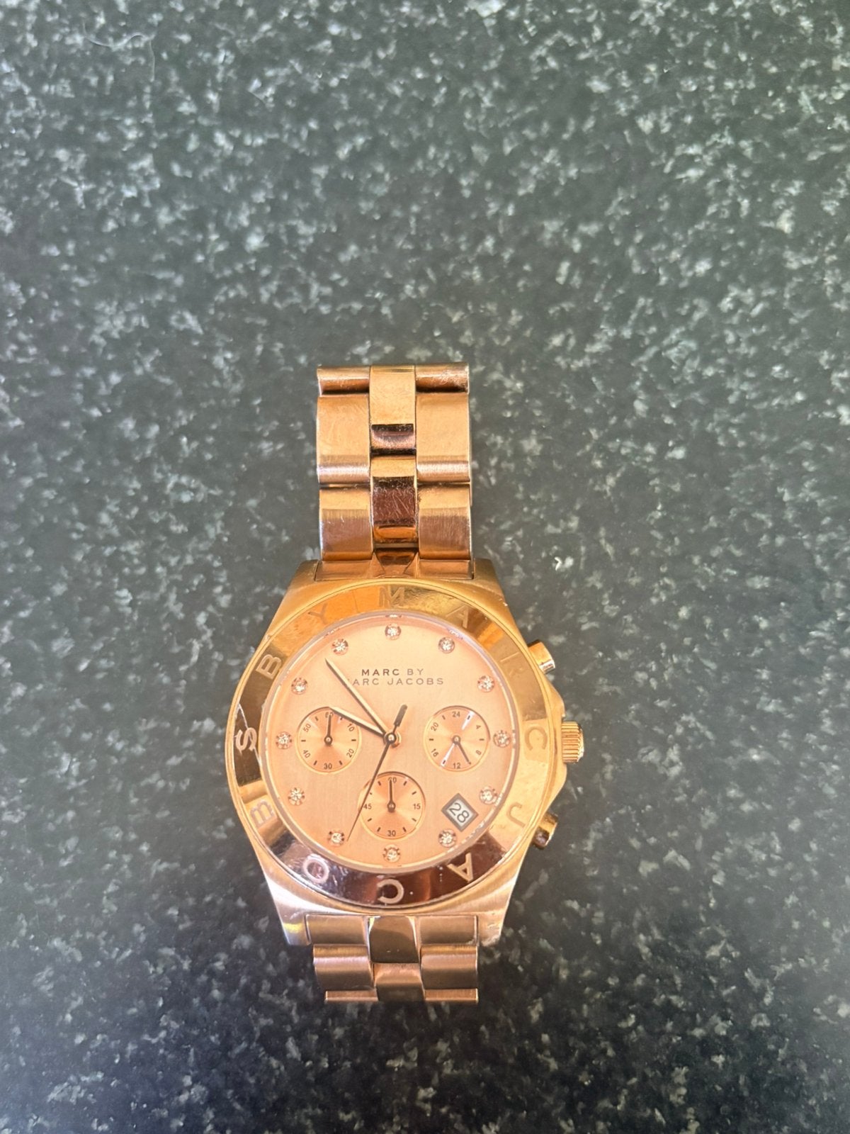 Dameshorloge Marc by Marc Jacobs, Overige merken, Gebruikt, Polshorloge, Ophalen of Verzenden