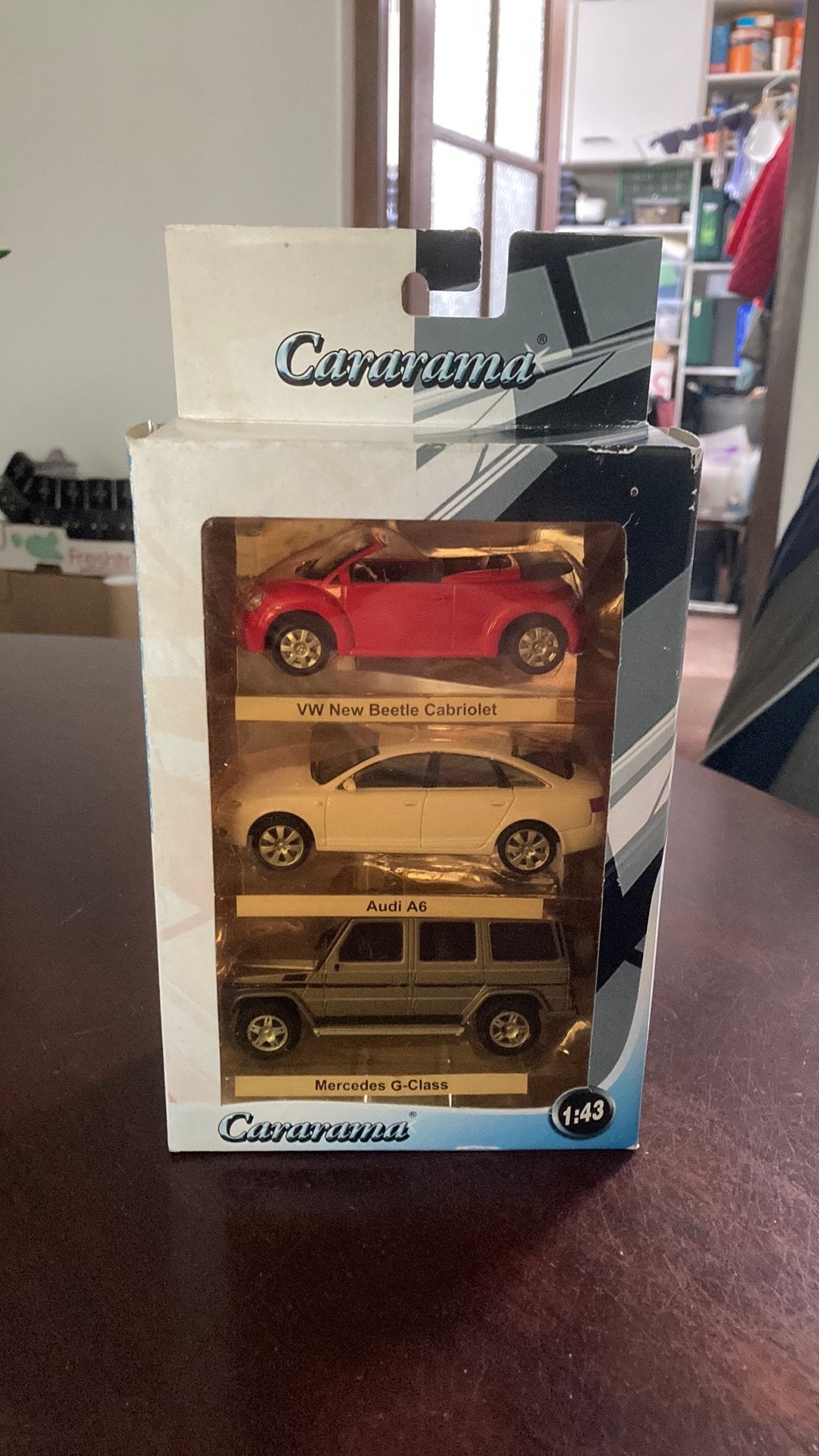 Cararama set met 3 modellen, Hobby en Vrije tijd, Modelauto's | 1:43, Ophalen of Verzenden, Zo goed als nieuw, Auto, Overige merken