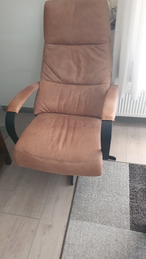 Prominent  humberto Tan, Huis en Inrichting, Fauteuils, Ophalen, Minder dan 75 cm, Zo goed als nieuw, Stof