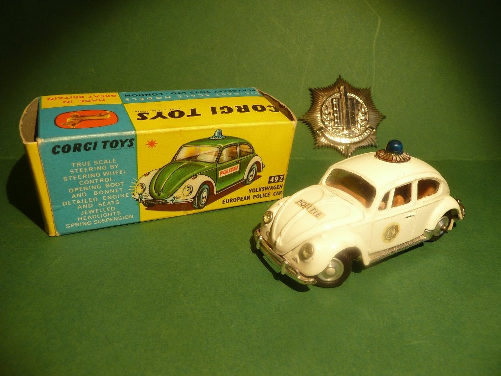 CORGI TOYS 492  uit : ENGLAND !!!    >>>>>POLITIE<<<<<, Ophalen of Verzenden, Nieuw, Auto, Corgi