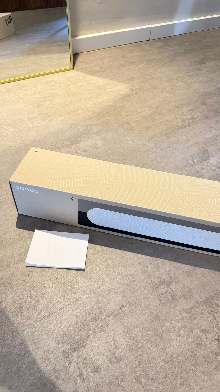 Sonos Ray Soundbar wit – Nieuw in Doos + Factuur, Ophalen of Verzenden, Nieuw