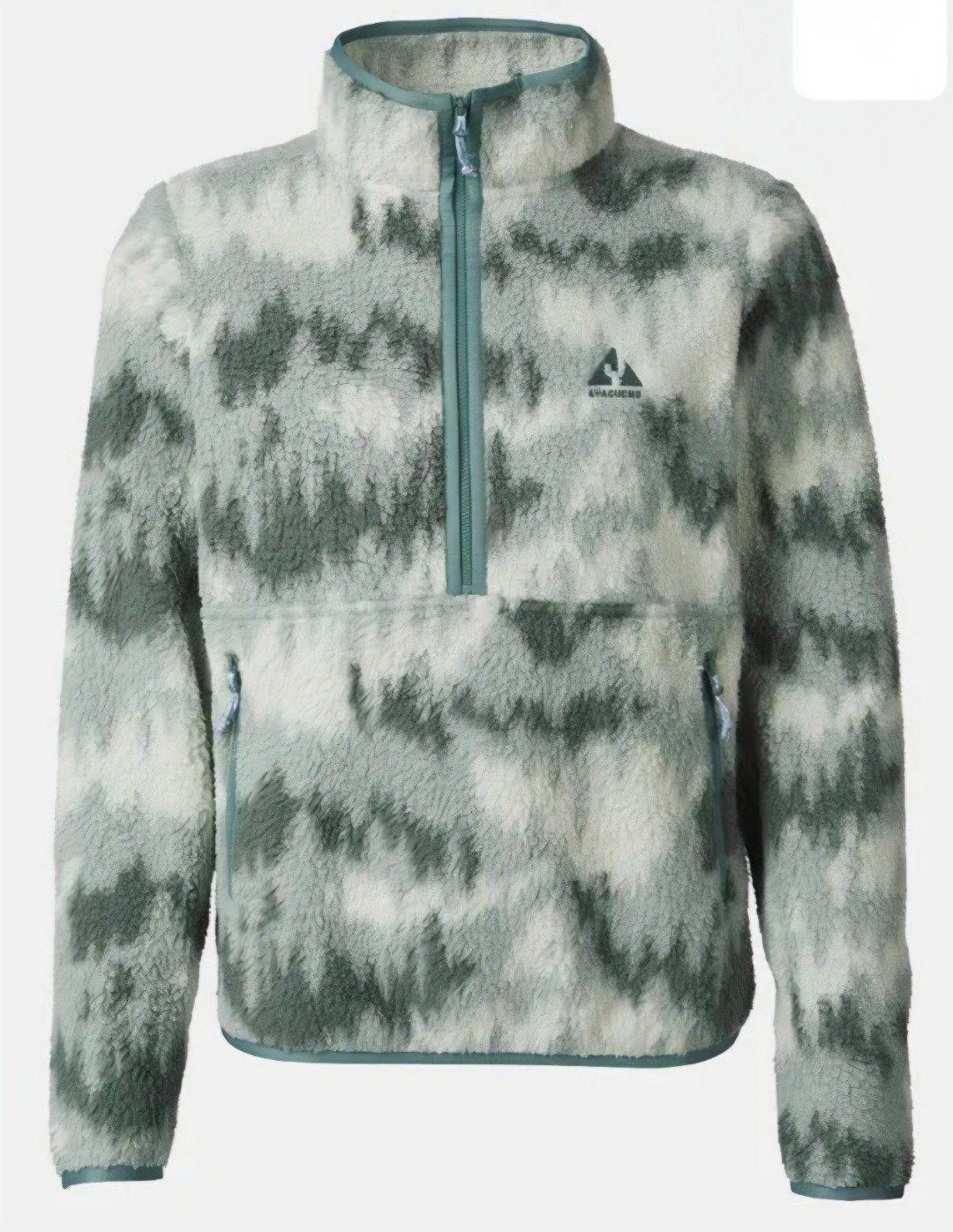 Fleece trui met camouflageprint, Meerkleurig, Ophalen, Maat 38/40 (M), Onbekend