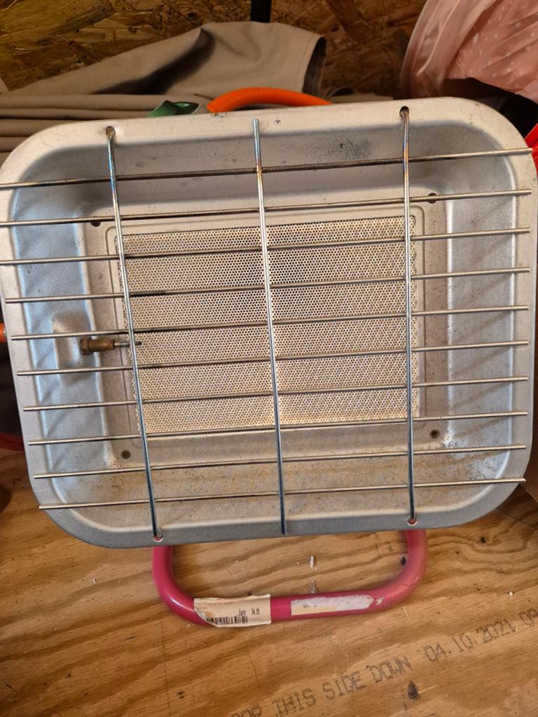 Draagbare Euromac GS 5000 Infraroodstraler op gas, Huis en Inrichting, Kachels, Gebruikt, Gas, Ophalen of Verzenden, Vrijstaand