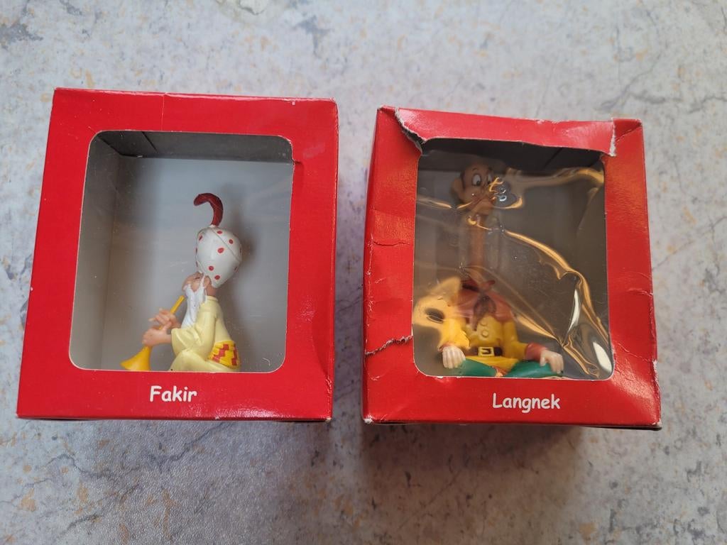 Fakir en Langnek Efteling beeldjes, Ophalen of Verzenden