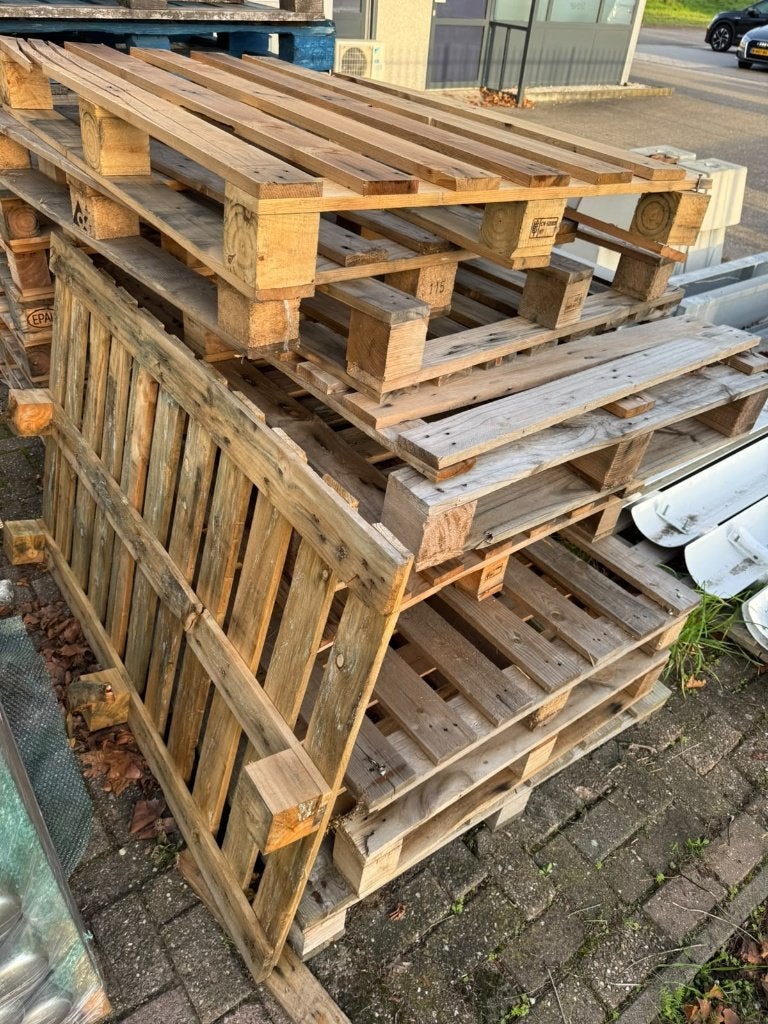 Houten pallets, Minder dan 3 m³, Ophalen