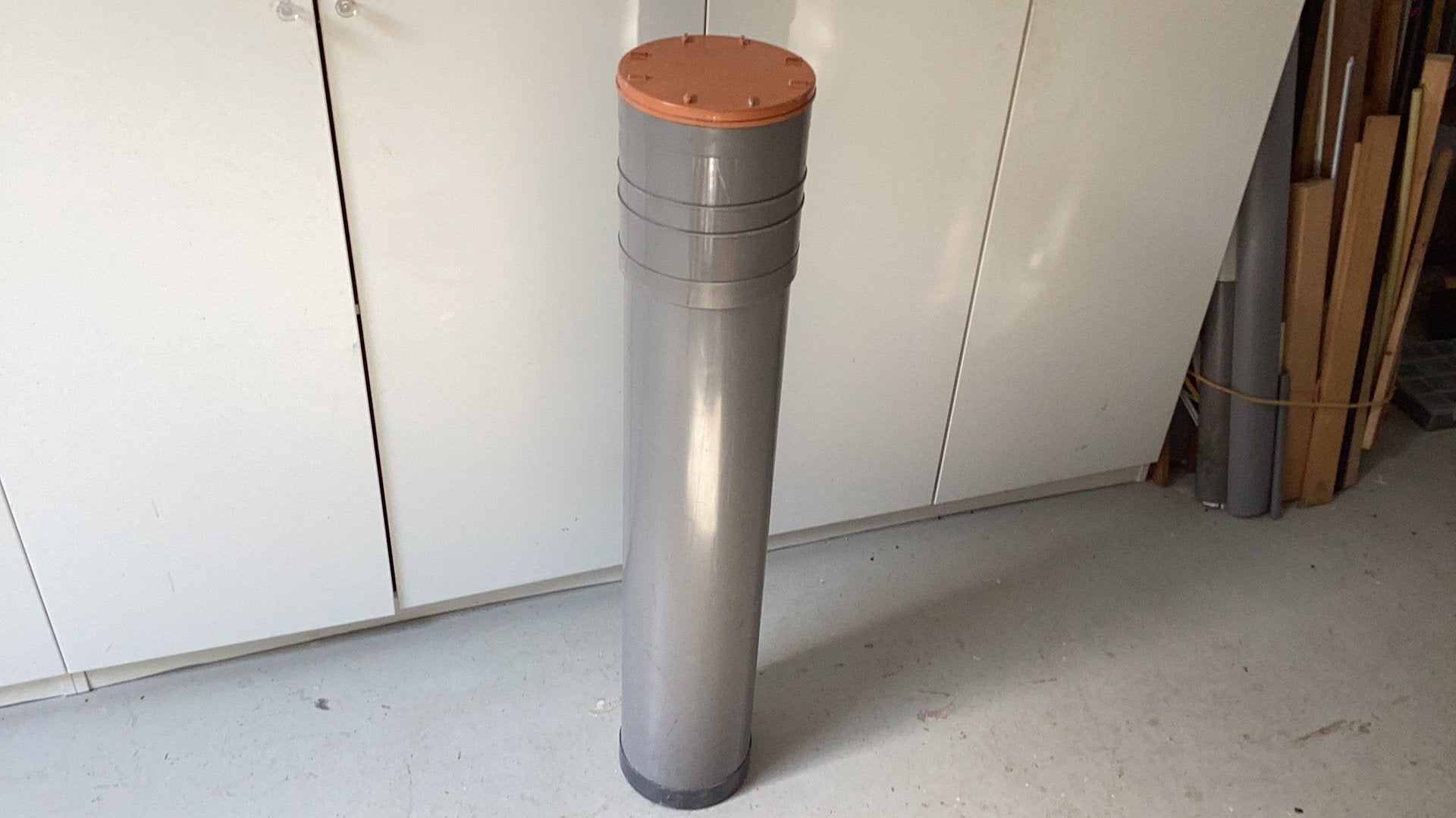 PVC koker voor bv tekeningen, schilderijen, kunst oid, Ophalen, Gebruikt, Overige typen