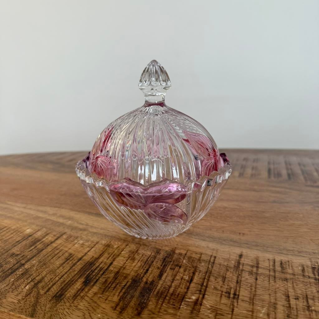 Antiek schaaltje bleikristal Anna Hutte, Antiek en Kunst, Ophalen of Verzenden