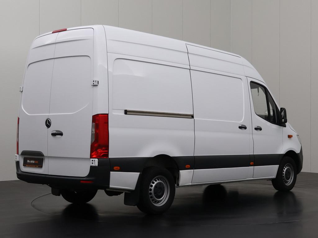 Mercedes-Benz Sprinter 317CDi L2H2 | Leder | Navigatie | Mul, Auto's, Bestelauto's, Gebruikt, Wit, 170 pk, Multifunctioneel stuurwiel