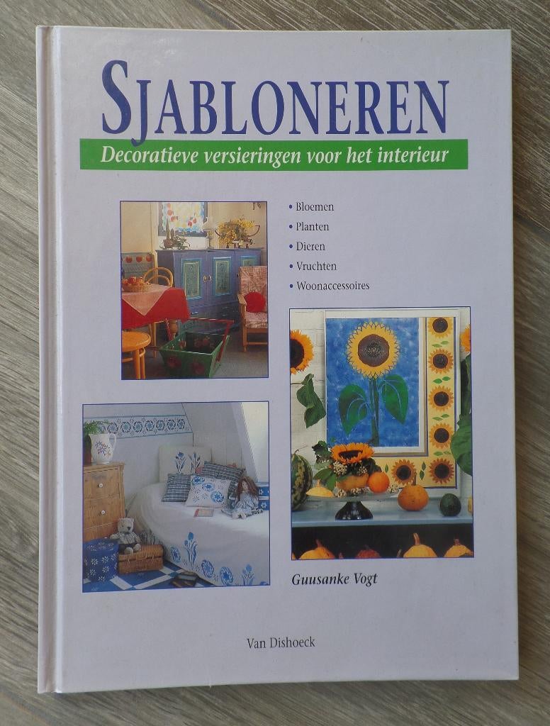 Sjabloneren, Guusanke Vogt, Ophalen of Verzenden, Zo goed als nieuw, Tekenen en Schilderen