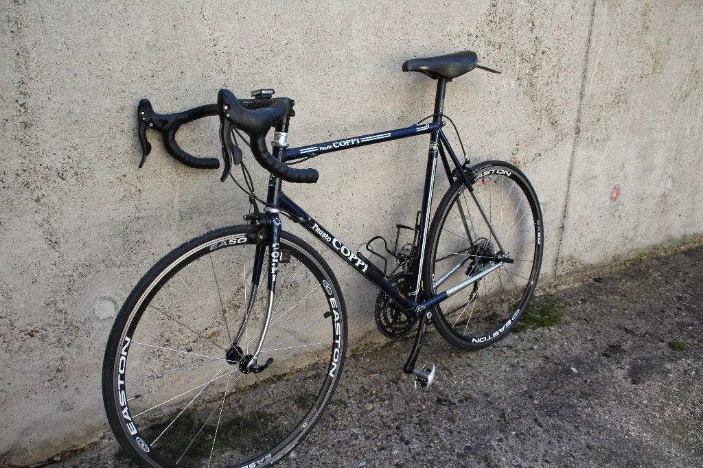 Vintage Fausto Coppi racefiets, 28 inch, Gebruikt, 10 tot 15 versnellingen, Velgrem