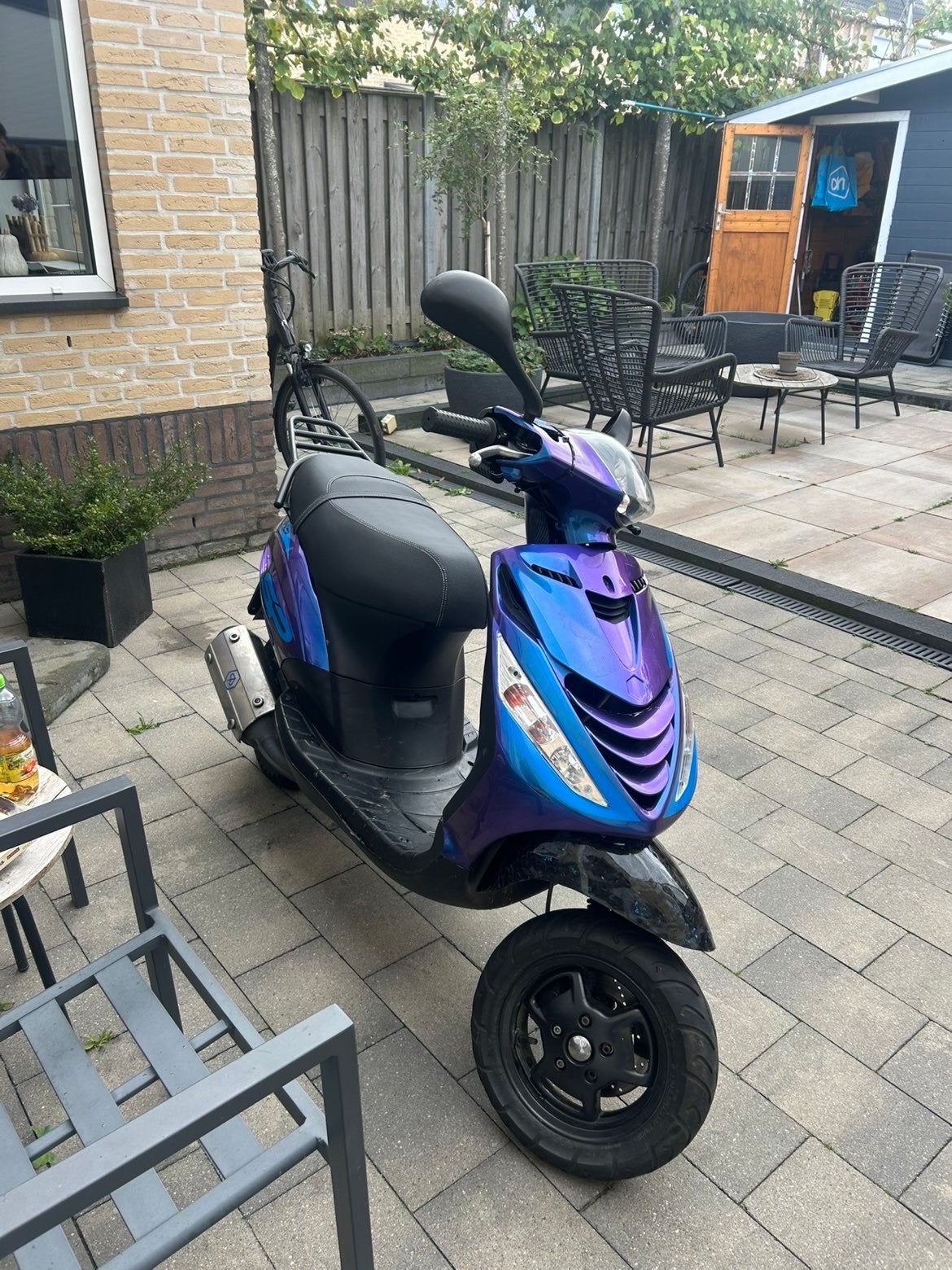 Zip 172cc  - Unieke Paars/Blauwe Kleur, Ophalen of Verzenden, Gebruikt, Overige typen, Piaggio