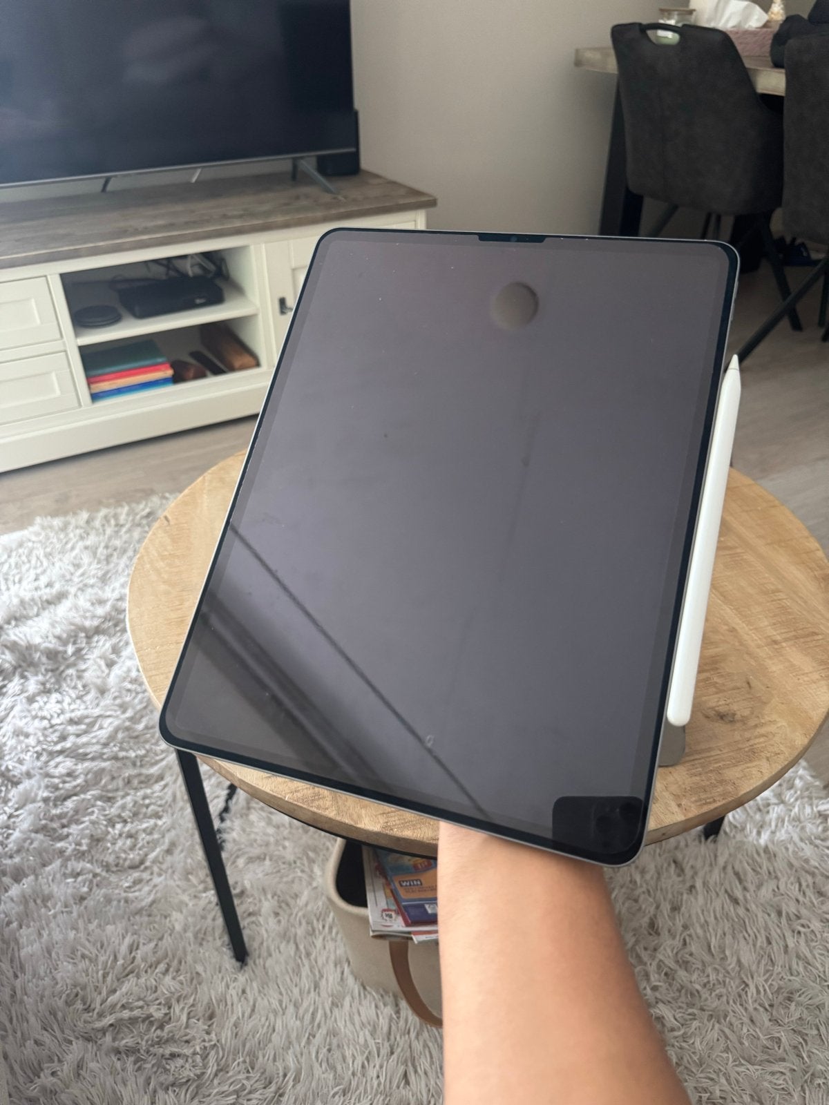 iPad Pro M1 13 inch zo goed als nieuw met hoesje, Computers en Software, Apple iPads, Zwart, Ophalen of Verzenden, Zo goed als nieuw