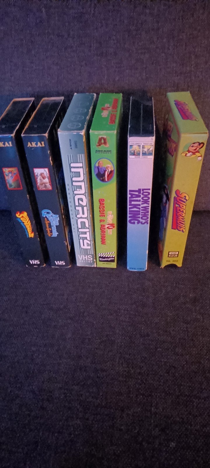 vhs video banden classic nog in katoen hoess, Cd's en Dvd's, Gebruikt, Alle leeftijden, Overige genres, Ophalen of Verzenden