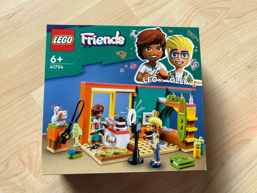 Lego 41754 Leo’s kamer, Nieuw, Friends, Ophalen of Verzenden, Complete set