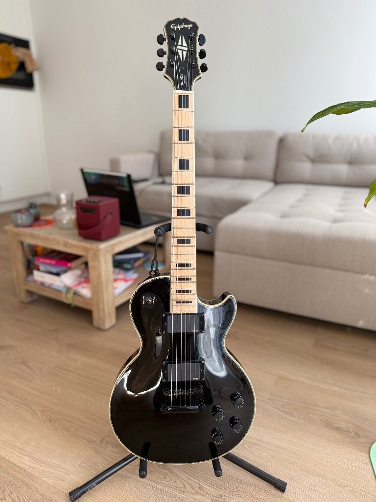 Epiphone LP Maple Fretboard Limited Edition EMG 81/85 RARE, Ophalen, Zo goed als nieuw, Solid body, Epiphone