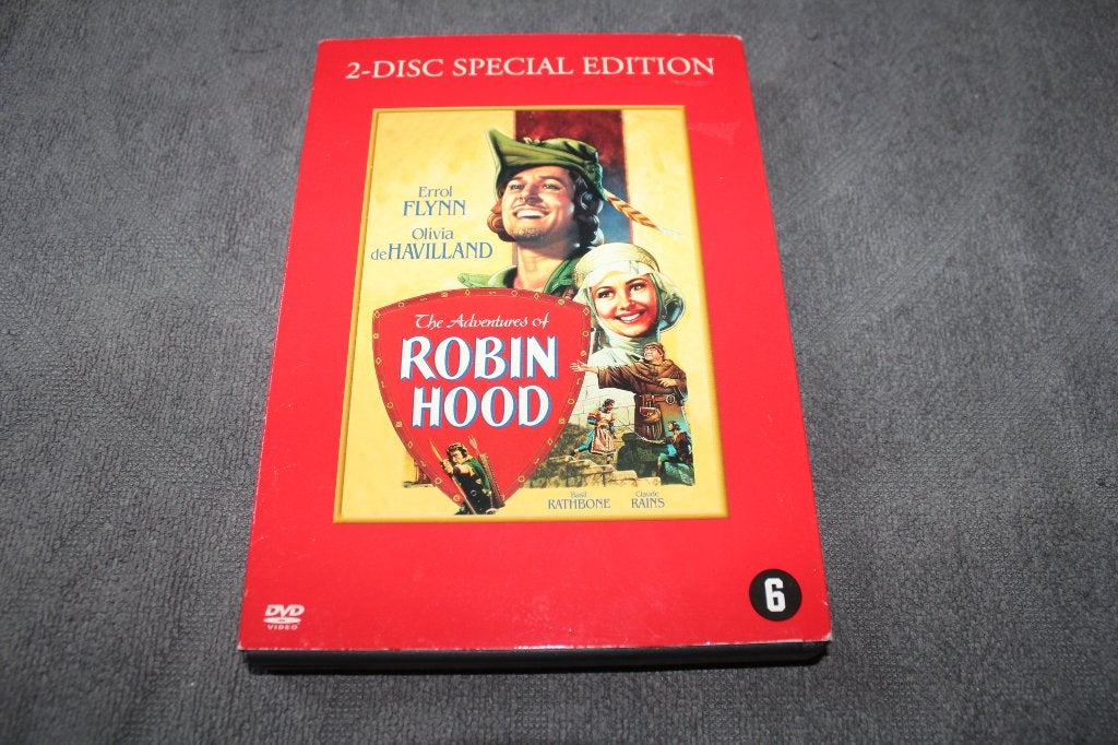 DVD The Adventures of Robin Hood, Nederlands, Ophalen of Verzenden, Vanaf 6 jaar, Voor 1940