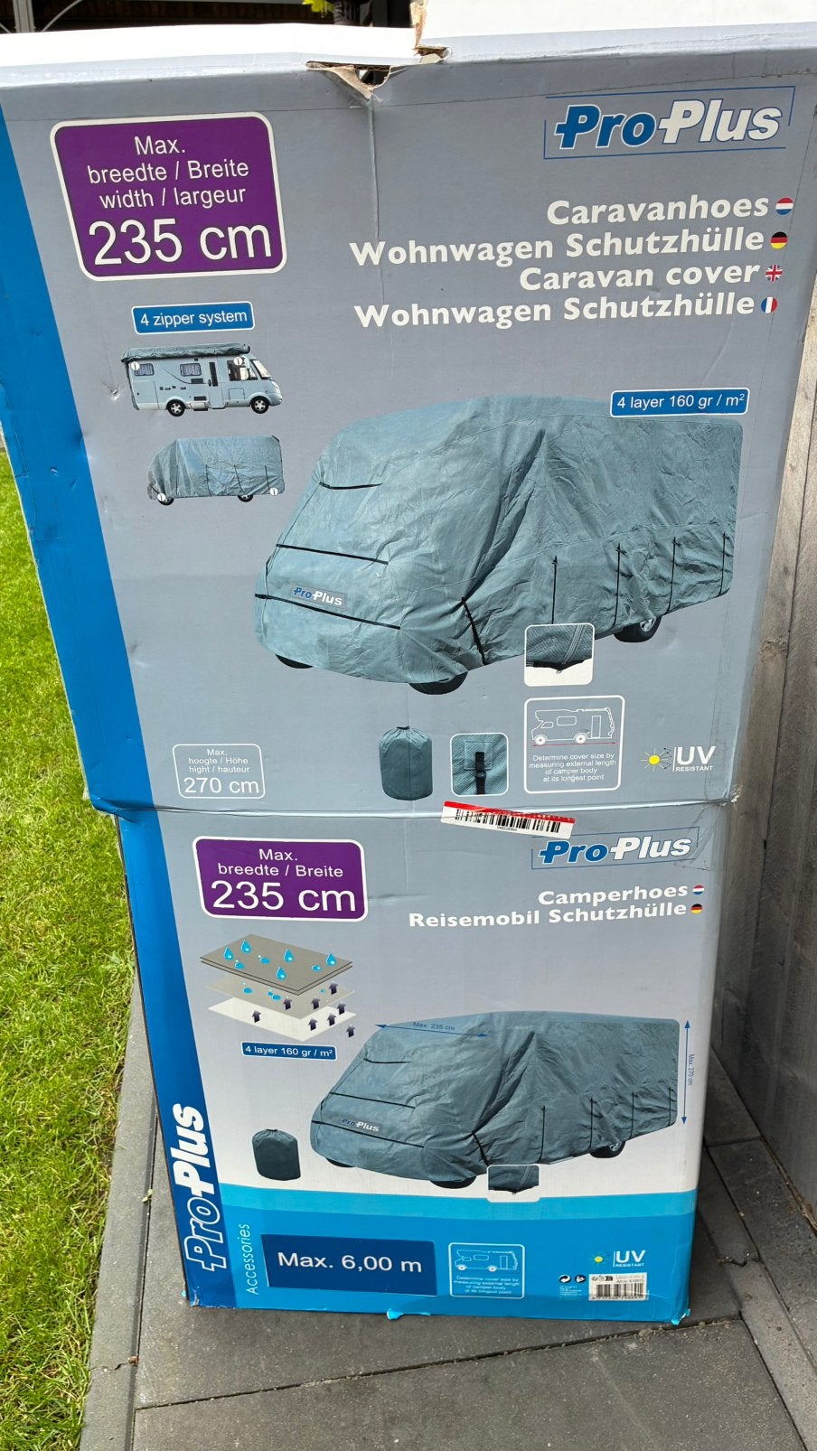 Camper hoes Pro Plus 6 meter, Ophalen, Gebruikt