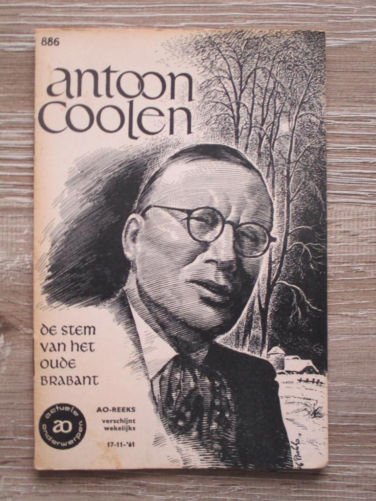 AO 886 Anton Coolen; De stem van het oude Brabant, Boeken, Ophalen of Verzenden, Gelezen, Europa