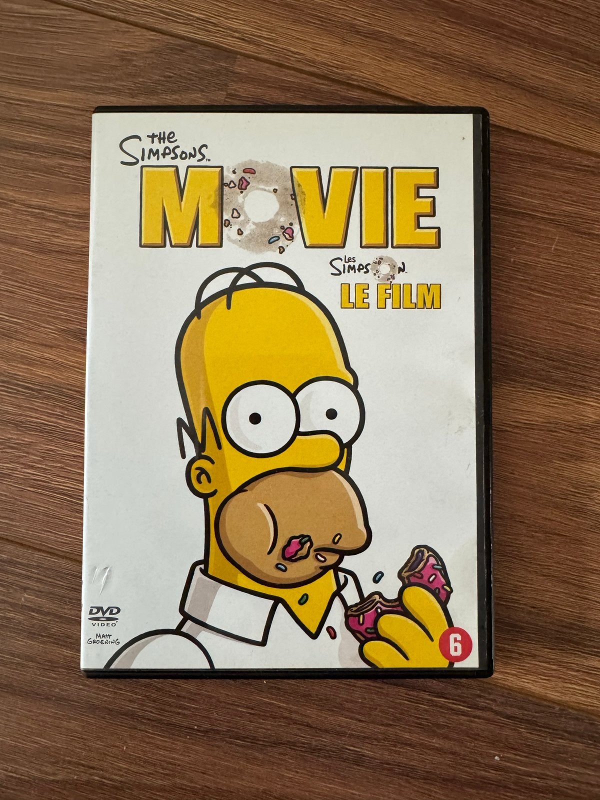 DVD The Simpsons Movie, Gebruikt, Tekenfilm, Ophalen of Verzenden, Alle leeftijden