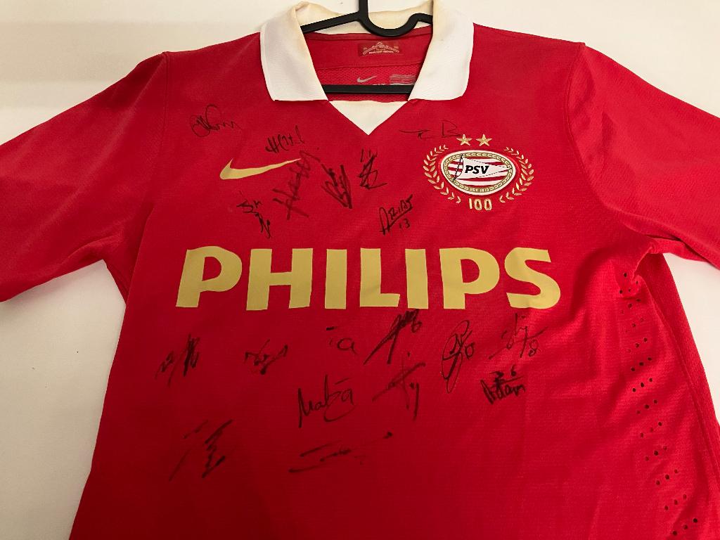 Psv shirt gesigneerd, Shirt, PSV, Onbekend, Ophalen of Verzenden