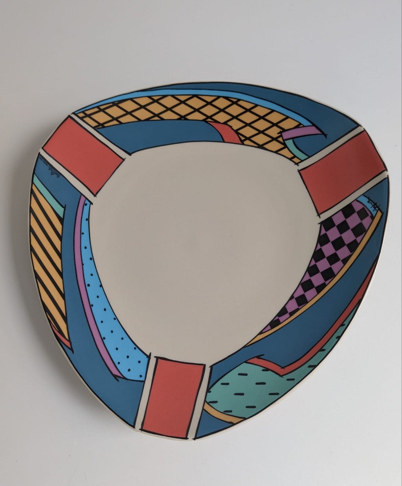 Rosenthal Studio-Linie Memphis stijl schaal/bord als nieuw!, Ophalen of Verzenden