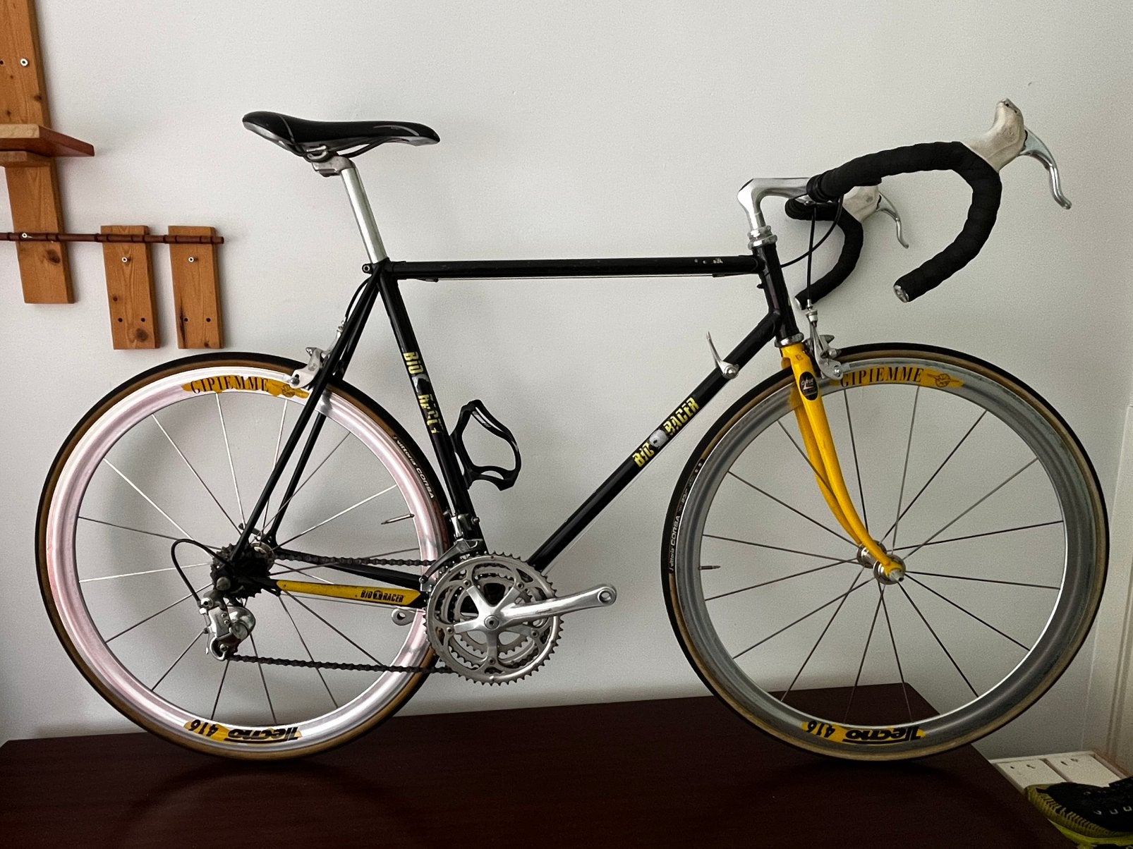 Rare Vintage Bioracer Road Bike Campagnolo & Gipiemme Wheels, Zo goed als nieuw, 57 tot 61 cm, Ophalen, Overige merken