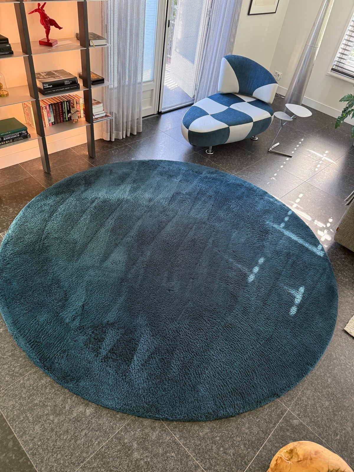 Rond wollen tapijt - The Whool Studio - Alize 28mm - 275cm, Huis en Inrichting, Stoffering | Tapijten en Kleden, Ophalen, Info@activecontainers.nl