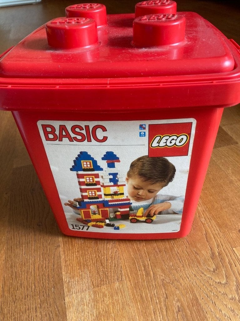 LEGO Basic 1577 complete set, vintage LEGO *ZGAN*, Compleet, Lego, Ophalen of Verzenden, Zo goed als nieuw