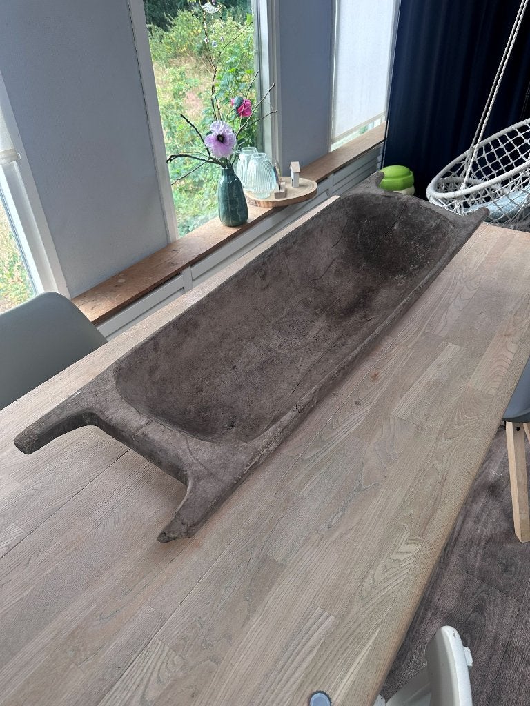 Brocante houten bak, Antiek en Kunst, Curiosa en Brocante, Ophalen