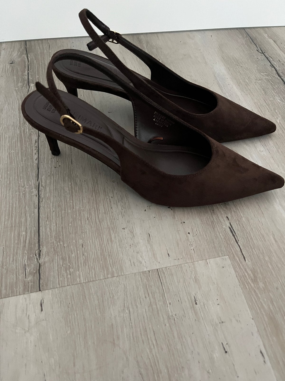 Primark Bruine Slingback Pumps - Maat 40, Ophalen of Verzenden, Nieuw, Bruin, Pumps
