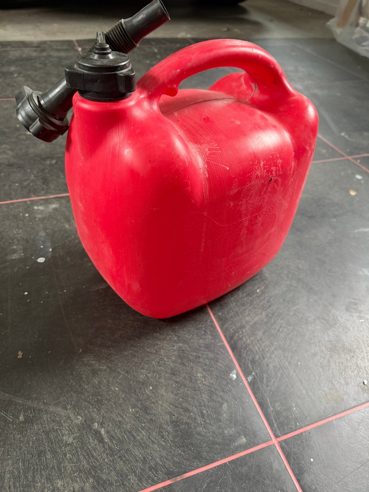Jerrycan 10 liter, Ophalen, Gebruikt