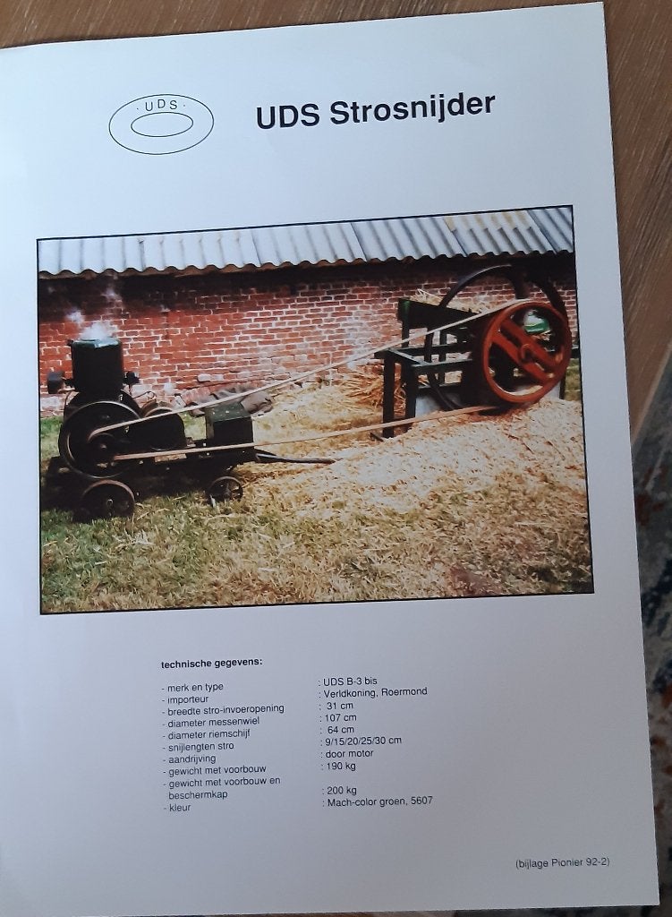 UDS STROSNIJDER FORMAAT A4., Ophalen of Verzenden, Zo goed als nieuw, Overige typen, Overige merken