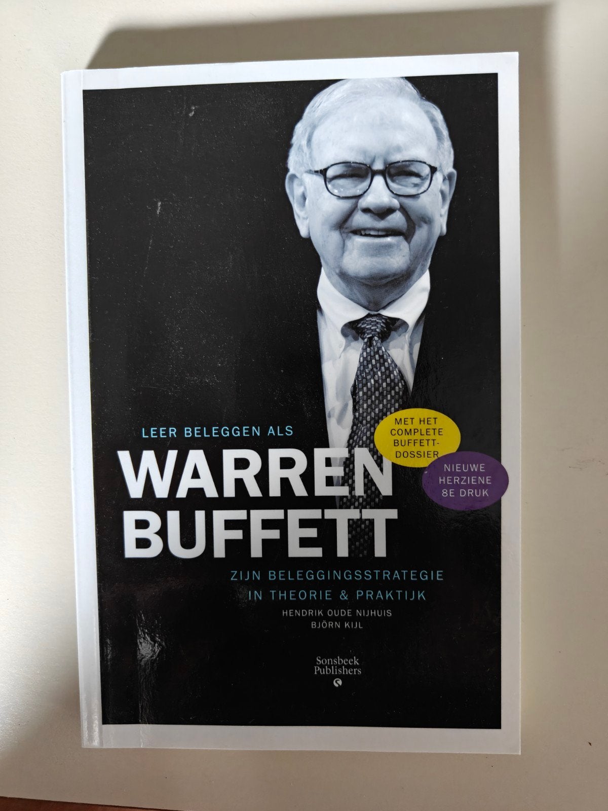 Leer beleggen als Warren Buffett - Boek, Ophalen of Verzenden, Zo goed als nieuw, Geld en Beleggen, Hendrik Oude Nijhuis, Bjorn Kuil
