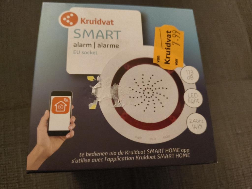 Kruidvat Smart alarm, Ophalen of Verzenden, Nieuw, Detector, Sensor of Melder, Beweging