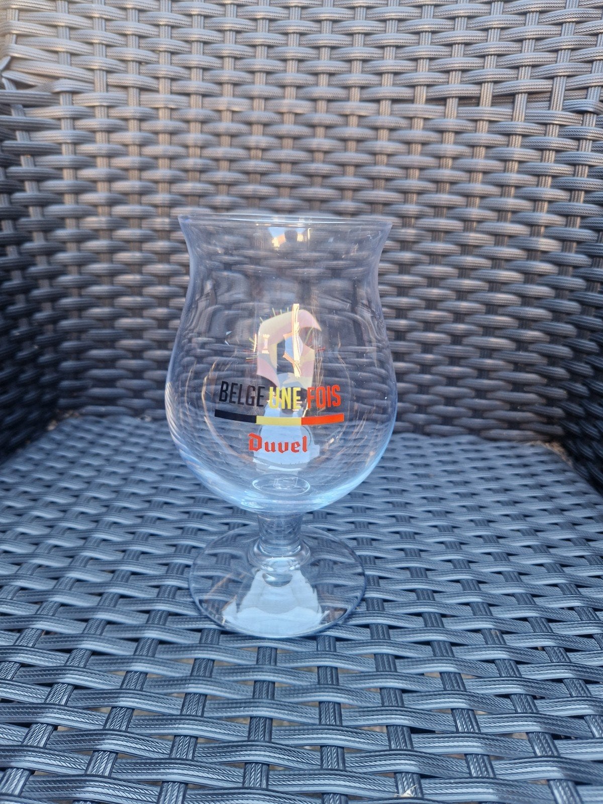 duvel collector glas, Verzamelen, Ophalen of Verzenden, Zo goed als nieuw, Glas of Glazen, Duvel