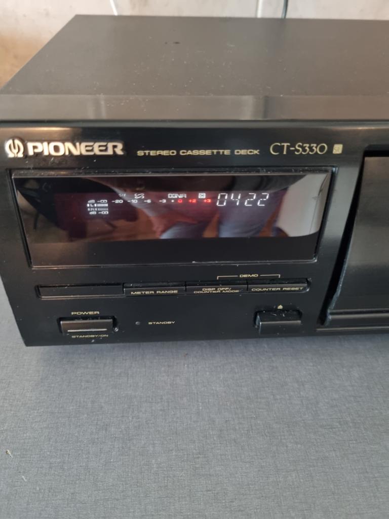 Pioneer  CT-S330 Cassette Deck, Audio, Tv en Foto, Cassettedecks, Ophalen of Verzenden