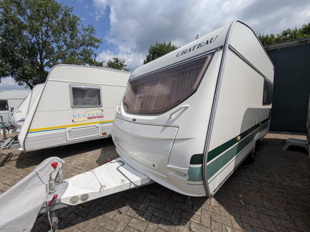 CHATEAU 390 MNOVER VOORTENT, Caravans en Kamperen, Caravans, Chateau, Treinzit, 750 - 1000 kg, 4 tot 5 meter