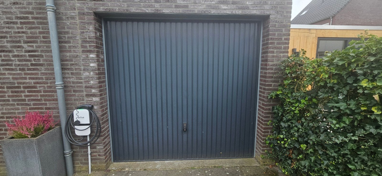 Hörmann Garagedeur 244x236 cm, Ophalen, Gebruikt, Garagedeur, 120 cm of meer