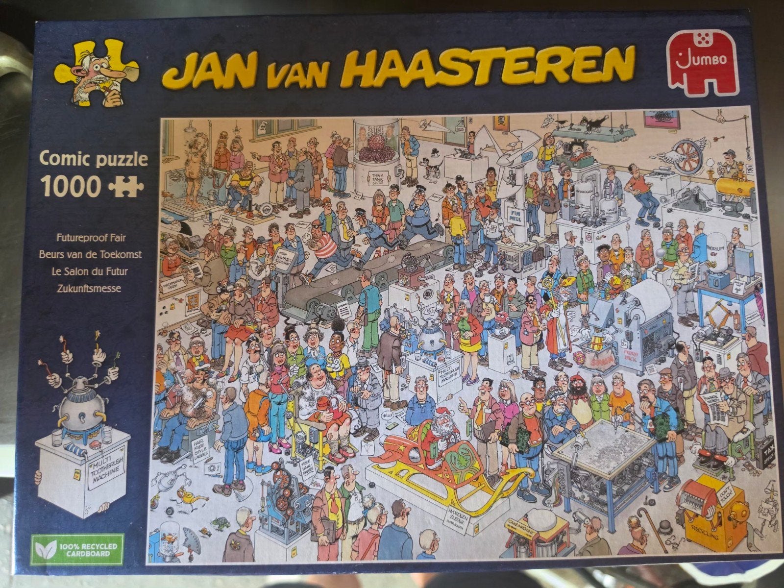 22 puzzels o.a 13 x Jan van Haasteren, Ophalen, 500 t/m 1500 stukjes