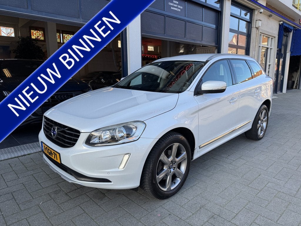 Volvo XC60 2.0 T5 FWD Summum NL AUTO/LEDER (bj 2014), Euro 5, 4 cilinders, Automatische klimaatregeling, Wit