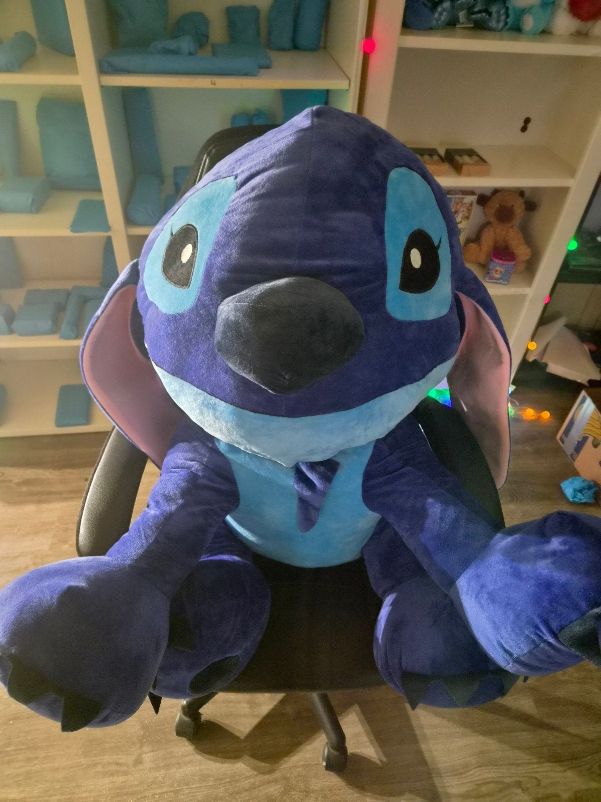 Mega Grote Stitch Knuffel - Disney Lilo & Stitch, Disney, Disney, Overige typen, Blauw