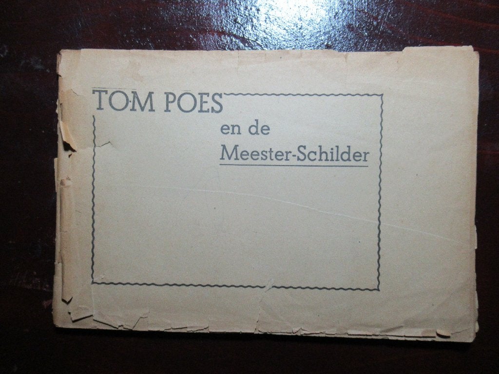 TOM POES en de Meester-Schilder oud maar compleet bieden, Eén stripboek, Ophalen of Verzenden, Gelezen