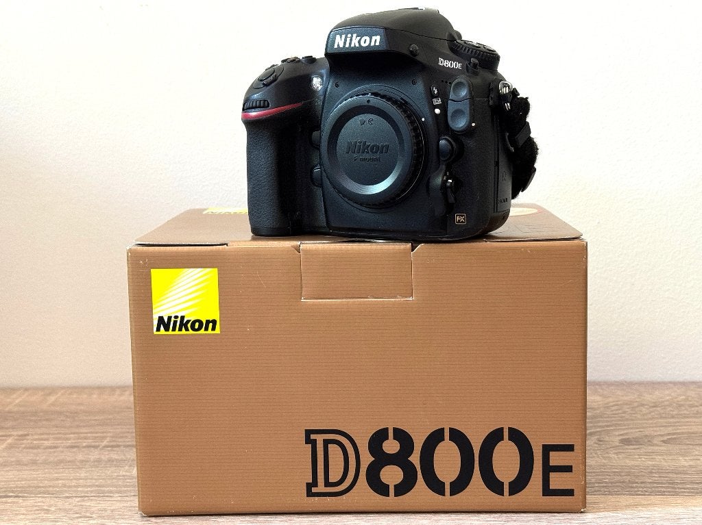 Prachtige excellente NIKON D800E in doos met div. ALS NIEUW, Audio, Tv en Foto, Fotocamera's Digitaal, Ingebouwde flitser, Spiegelreflex