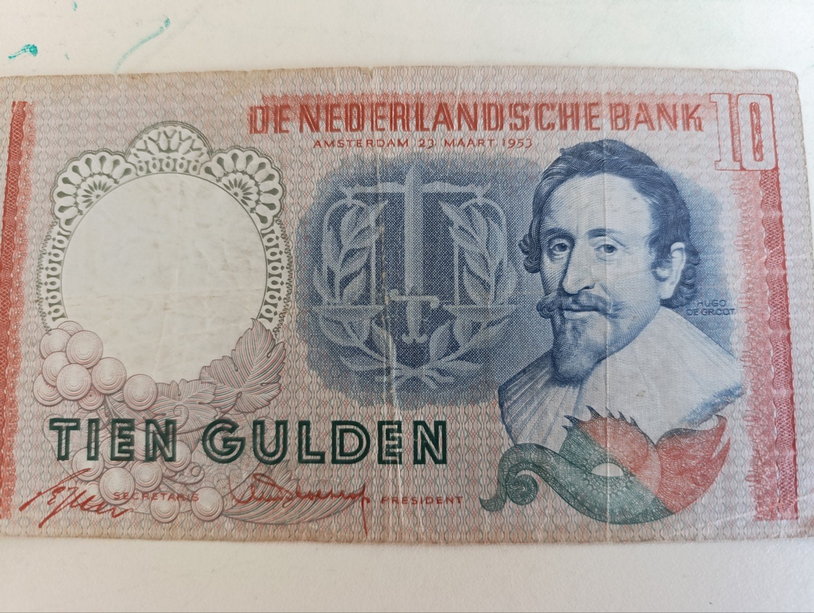 10 gulden, Ophalen of Verzenden, 10 gulden