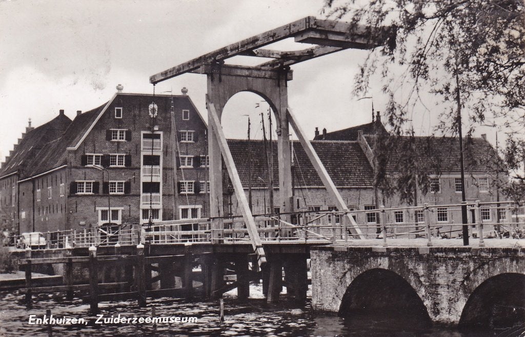 Enkhuizen, Zuiderzeemuseum (1963), Verzenden, 1960 tot 1980, Gelopen, Noord-Holland